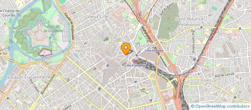 localisation de l'entreprise MADAME ILONA CHOUIN à LILLE