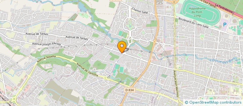 localisation de l'entreprise MADAME ILONA CORTEZ POMPEU  LONS