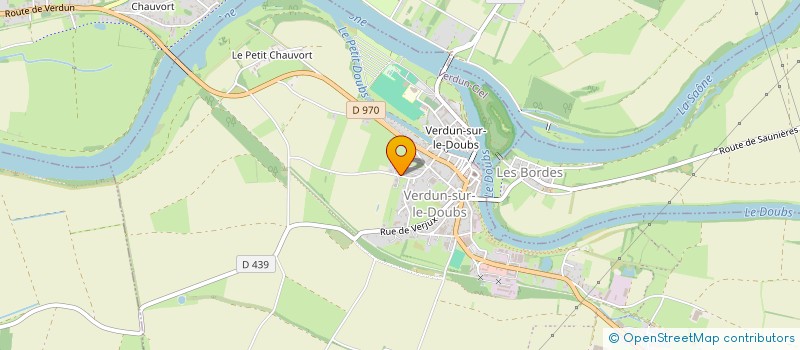 localisation de l'entreprise MADAME ILONA D'AMBROSI  VERDUN-SUR-LE-DOUBS