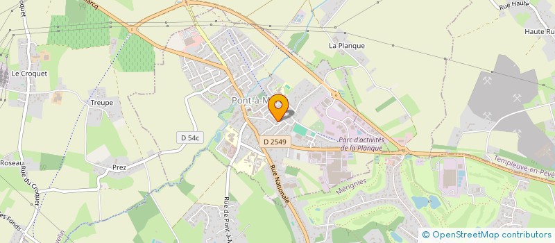 localisation de l'entreprise MADAME ILONA DEPREZ  ORCHIES