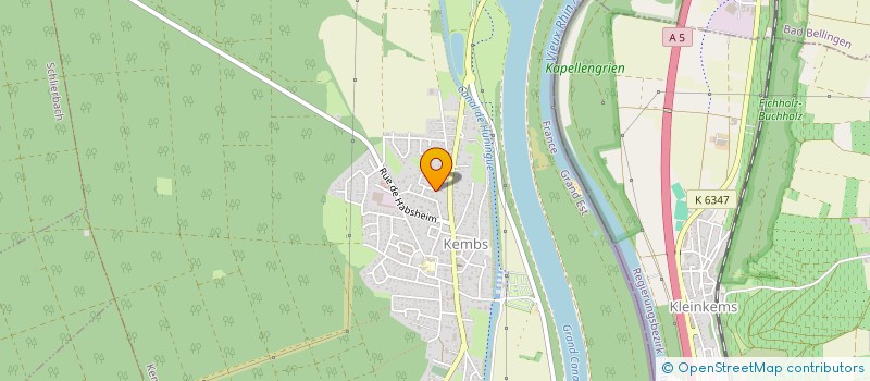 localisation de l'entreprise MADAME ILONA DI PERSIO-BREIDENSTEIN  KEMBS