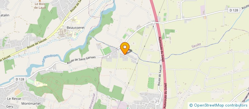 localisation de l'entreprise MADAME ILONA DINGEON  MONTBOUCHER-SUR-JABRON