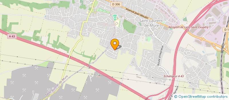 localisation de l'entreprise MADAME ILONA DUARTE-CORREIA  SAINT-LAURENT-DE-MURE