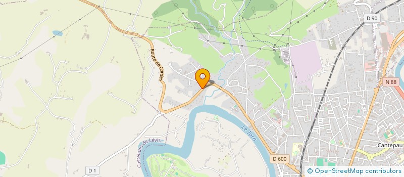 localisation de l'entreprise MADAME ILONA FABRE à ALBI