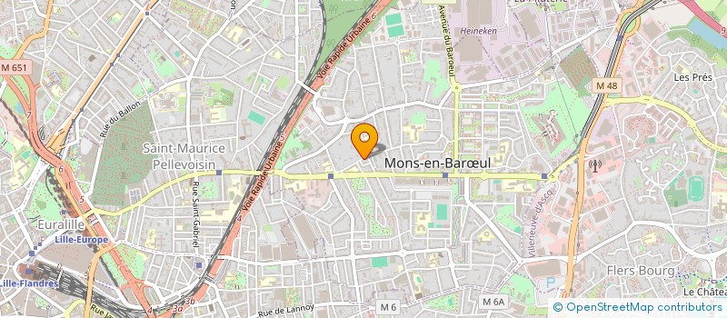 localisation de l'entreprise MADAME ILONA GANDOSSI  MONS-EN-BARUL