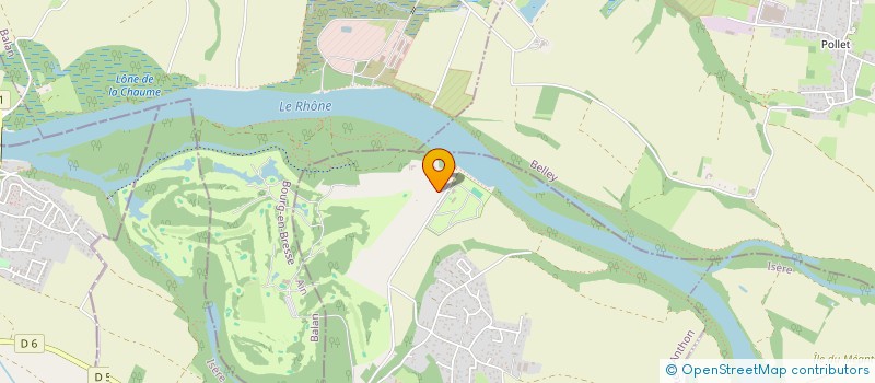 localisation de l'entreprise MADAME ILONA GARCIA  VILLETTE-D'ANTHON