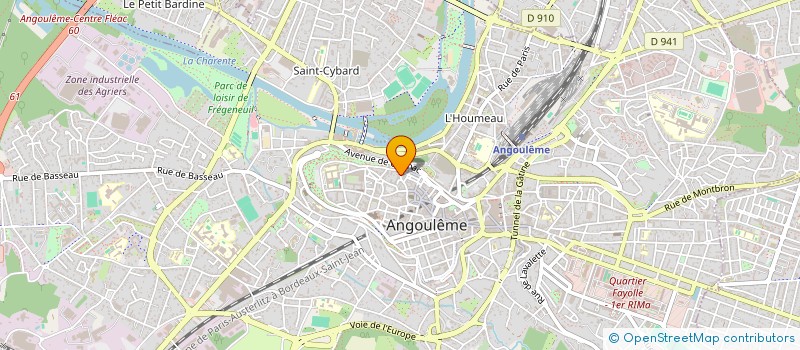 localisation de l'entreprise MADAME ILONA GARCIN à ANGOULEME