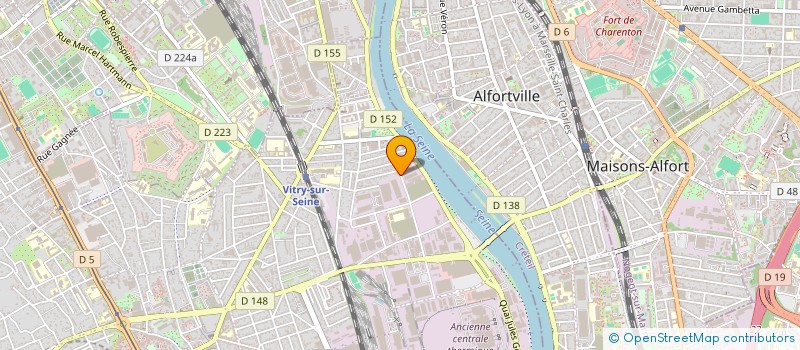 localisation de l'entreprise MADAME ILONA GATTO à VITRY-SUR-SEINE