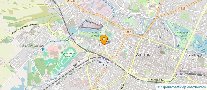 localisation de l'entreprise MADAME ILONA GERVOIS à AMIENS