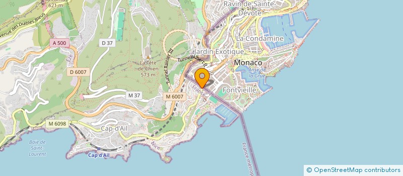 localisation de l'entreprise MADAME ILONA HATTAB  CAP-D'AIL