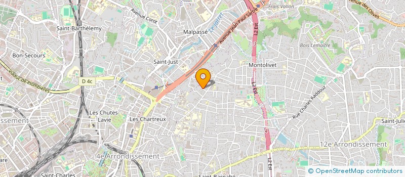 localisation de l'entreprise MADAME ILONA ILONA ZANNIER à MARSEILLE