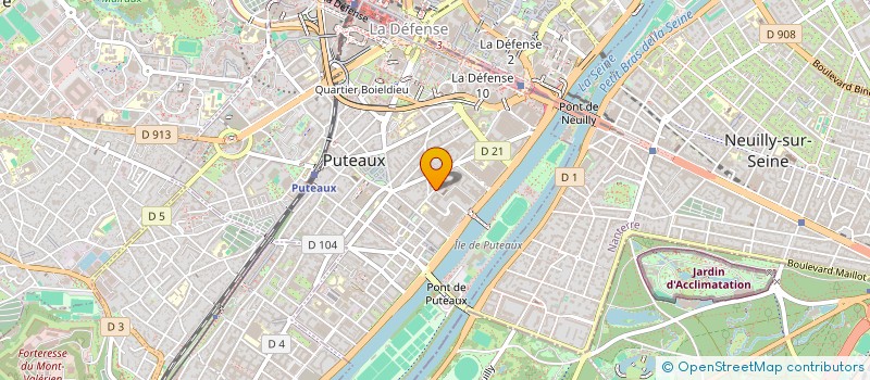 localisation de l'entreprise MADAME ILONA KWASNIAK à PUTEAUX