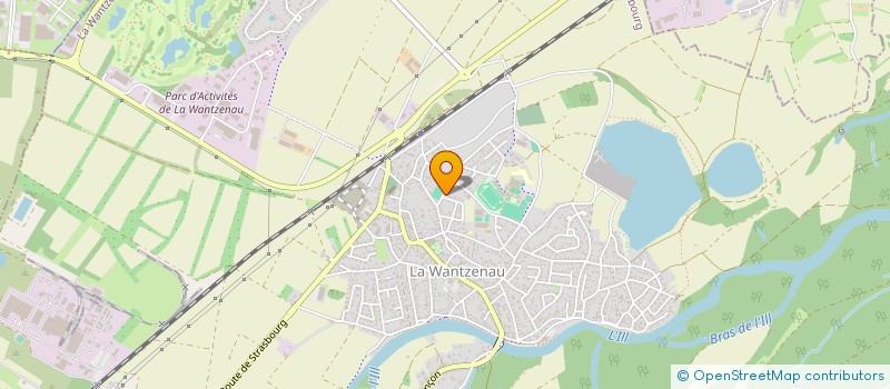 localisation de l'entreprise MADAME ILONA MAIER  LA WANTZENAU