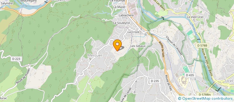 localisation de l'entreprise MADAME ILONA MARTINEZ  MERCUER