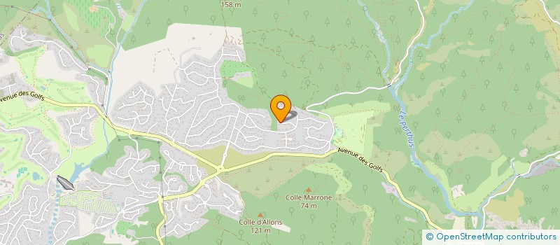 localisation de l'entreprise MADAME ILONA MAUDEMAIN ALARCO à SAINT-RAPHAEL