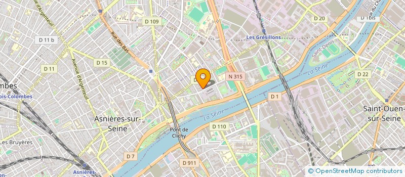 localisation de l'entreprise MADAME ILONA MAYEUX  ASNIERES-SUR-SEINE