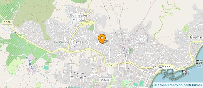 localisation de l'entreprise MADAME ILONA MUSSIG  BORMES-LES-MIMOSAS