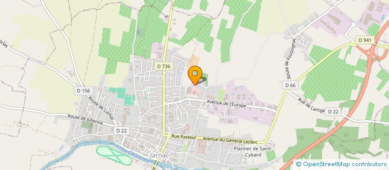 localisation de l'entreprise MADAME ILONA SERNA à JARNAC