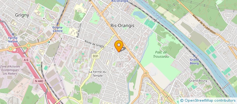 localisation de l'entreprise MADAME ILONA SOARES à RIS-ORANGIS