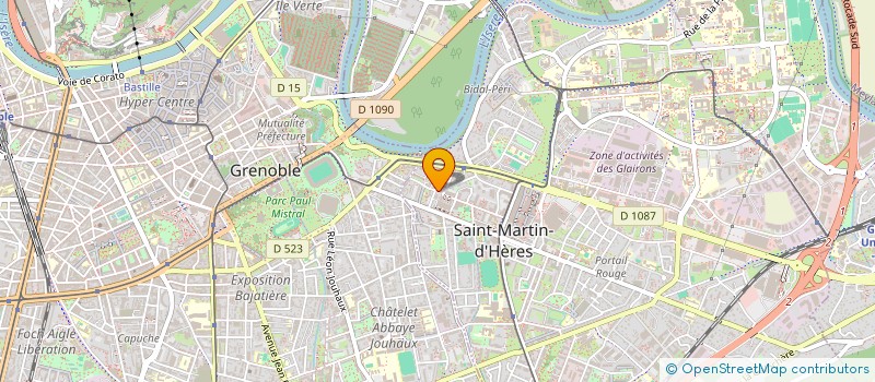 localisation de l'entreprise MADAME ILONA TORRES  SAINT-MARTIN-D'HERES