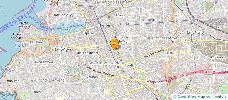localisation de l'entreprise MADAME ILONA TRAN à MARSEILLE