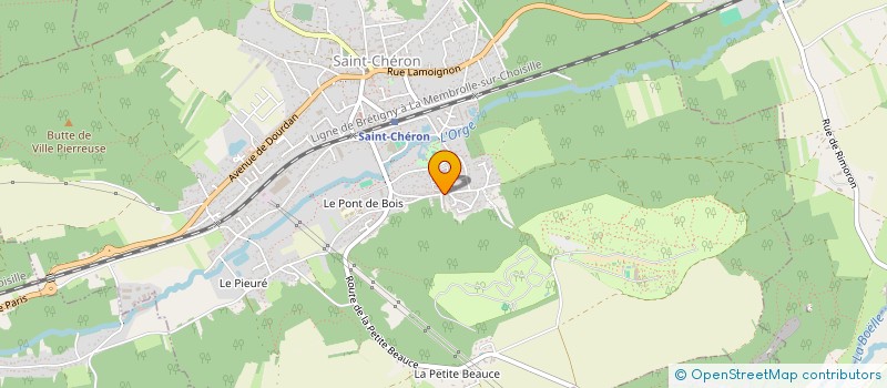 localisation de l'entreprise MADAME ILONKA D'HULST  SAINT-CHERON