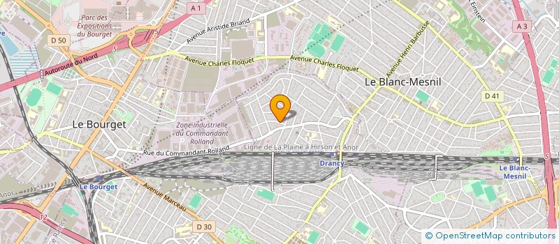 localisation de l'entreprise MADAME ILYANA FAHIM à DRANCY
