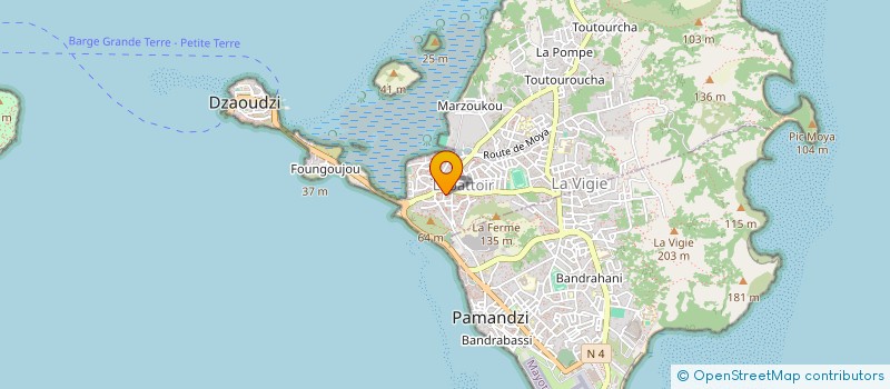 localisation de l'entreprise MADAME IMAME ECHAT à DZAOUDZI
