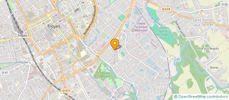 localisation de l'entreprise MADAME IMAN ABDALLAH HAMID  TROYES