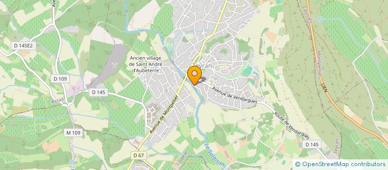 localisation de l'entreprise MADAME IMAN BEN SLIMAN  TEYRAN