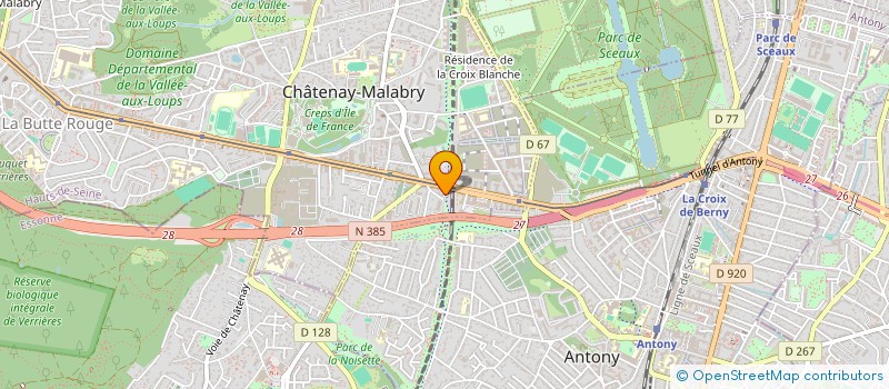 localisation de l'entreprise MADAME IMAN BOUMIZ  CHATENAY-MALABRY