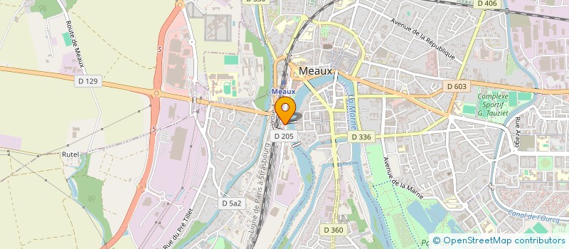 localisation de l'entreprise MADAME IMAN BOUTIN à MEAUX