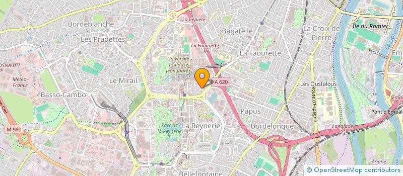 localisation de l'entreprise MADAME IMAN DEHAR à TOULOUSE