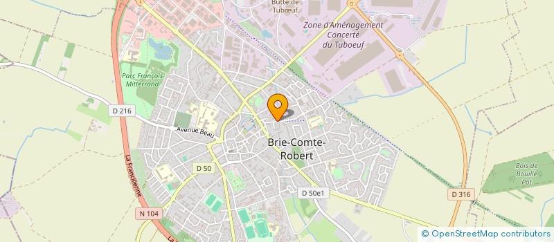 localisation de l'entreprise MADAME IMAN KEDDAR  BRIE-COMTE-ROBERT