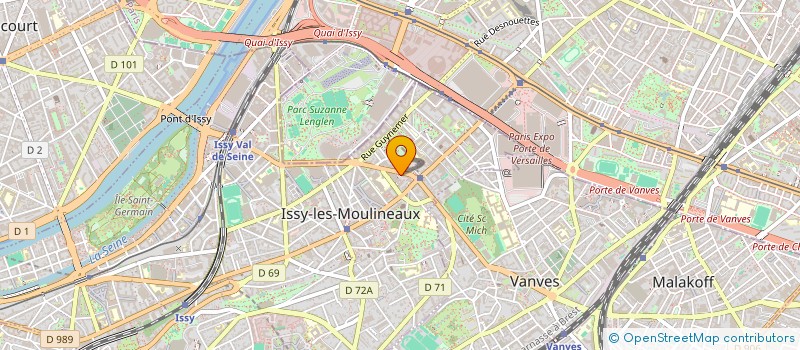 localisation de l'entreprise MADAME IMAN PLACCA à ISSY-LES-MOULINEAUX