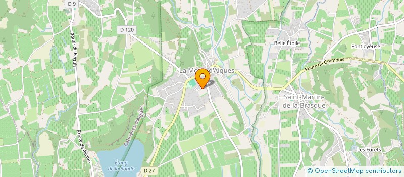 localisation de l'entreprise MADAME IMAN SERROUKH  LA MOTTE-D'AIGUES