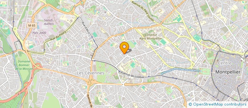 localisation de l'entreprise MADAME IMAN ZIATNI à MONTPELLIER