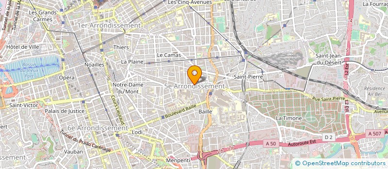 localisation de l'entreprise MADAME IMANE ABELOUAS à MARSEILLE