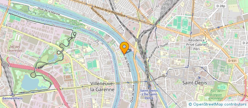 localisation de l'entreprise MADAME IMANE ADDOU  L'ILE-SAINT-DENIS