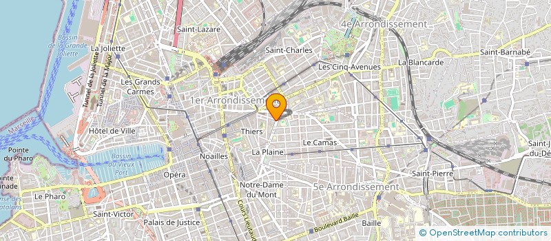 localisation de l'entreprise MADAME IMANE AFINISS à MARSEILLE