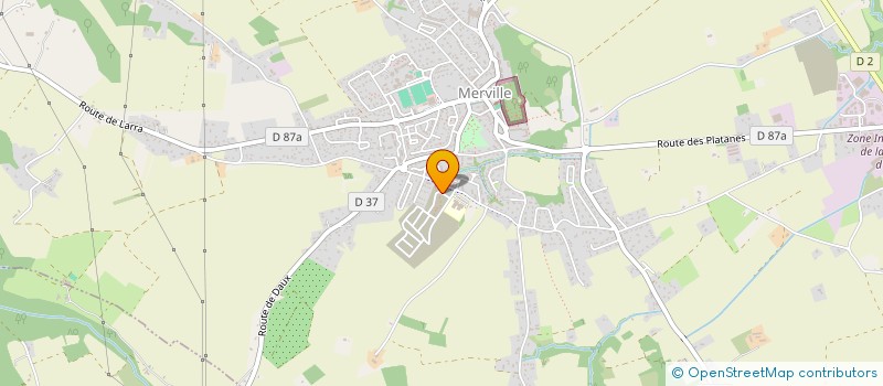 localisation de l'entreprise MADAME IMANE AIECH  MERVILLE