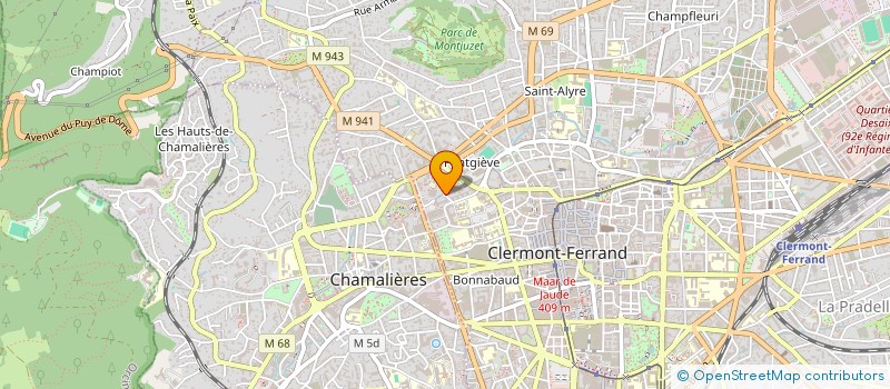 localisation de l'entreprise MADAME IMANE ALEM  CLERMONT-FERRAND