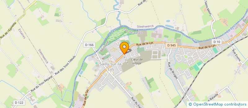 localisation de l'entreprise MADAME IMANE AZLAG DUMOULIN  SAILLY-SUR-LA-LYS