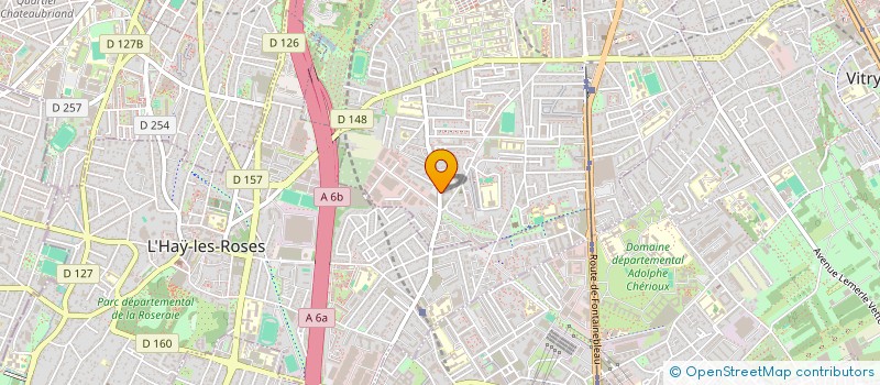 localisation de l'entreprise MADAME IMANE BELAKHDAR  VILLEJUIF