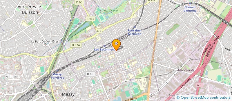 localisation de l'entreprise MADAME IMANE BEN ABID à ANTONY