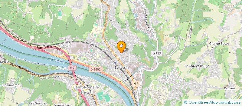 localisation de l'entreprise MADAME IMANE BENCHERIF à VIENNE