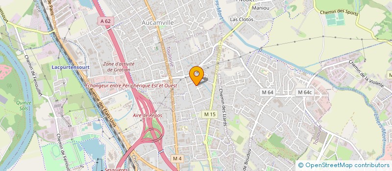 localisation de l'entreprise MADAME IMANE BENDJELLOUL à TOULOUSE