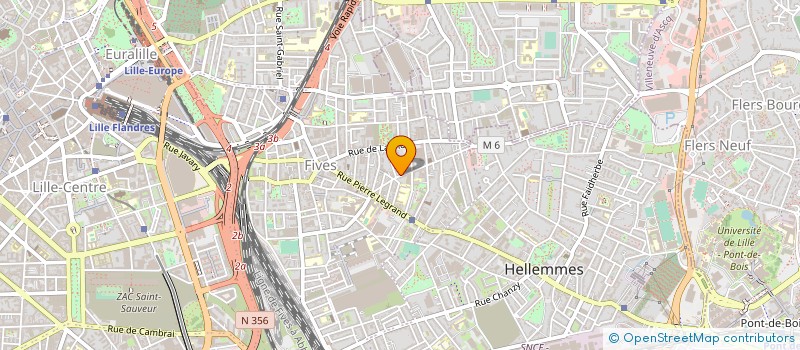 localisation de l'entreprise MADAME IMANE BENFDILA à LILLE