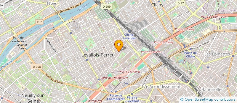 localisation de l'entreprise MADAME IMANE BERRADA à LEVALLOIS-PERRET