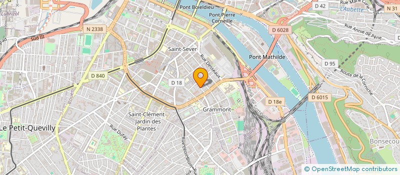 localisation de l'entreprise MADAME IMANE BEY  ROUEN